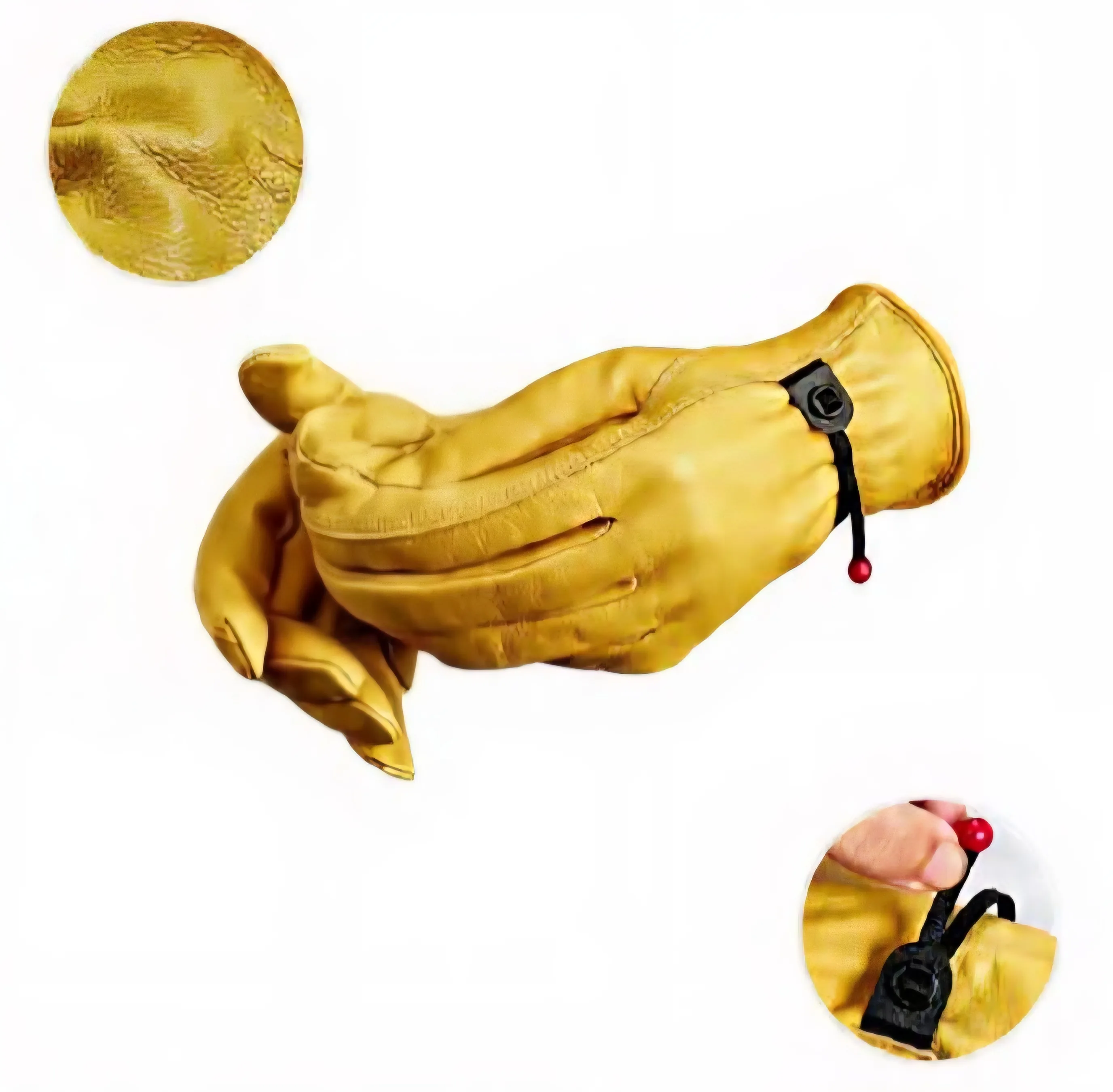 Cowhide Leather Puncture & Thorn-Resistant Gloves 1