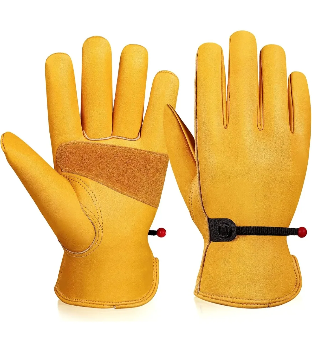 Cowhide Leather Puncture & Thorn-Resistant Gloves