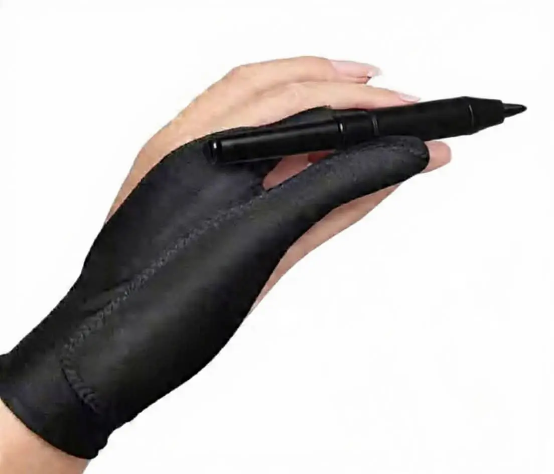 Two-Finger Digital Art Drawing Gloves 2