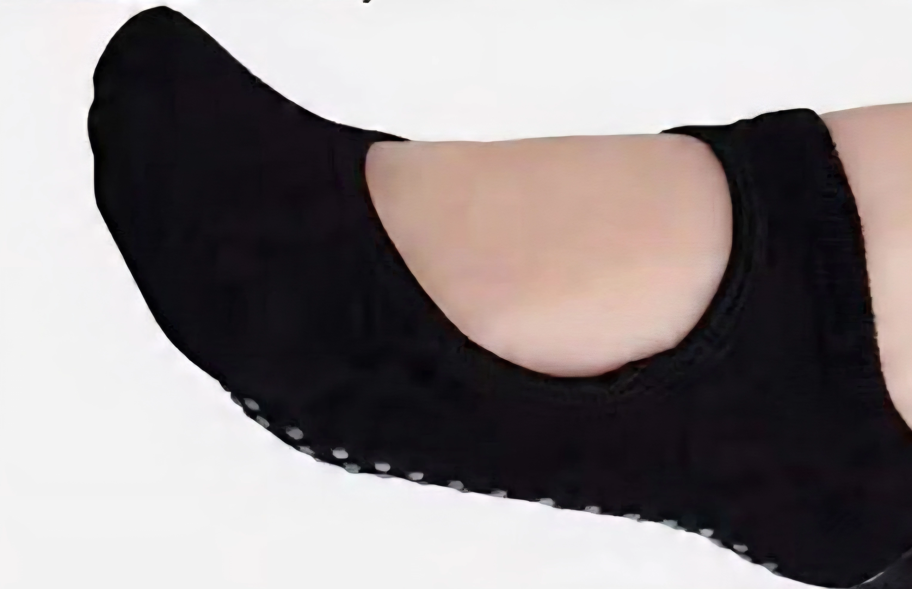 Women Yoga Black Socks Anti-Slip 1