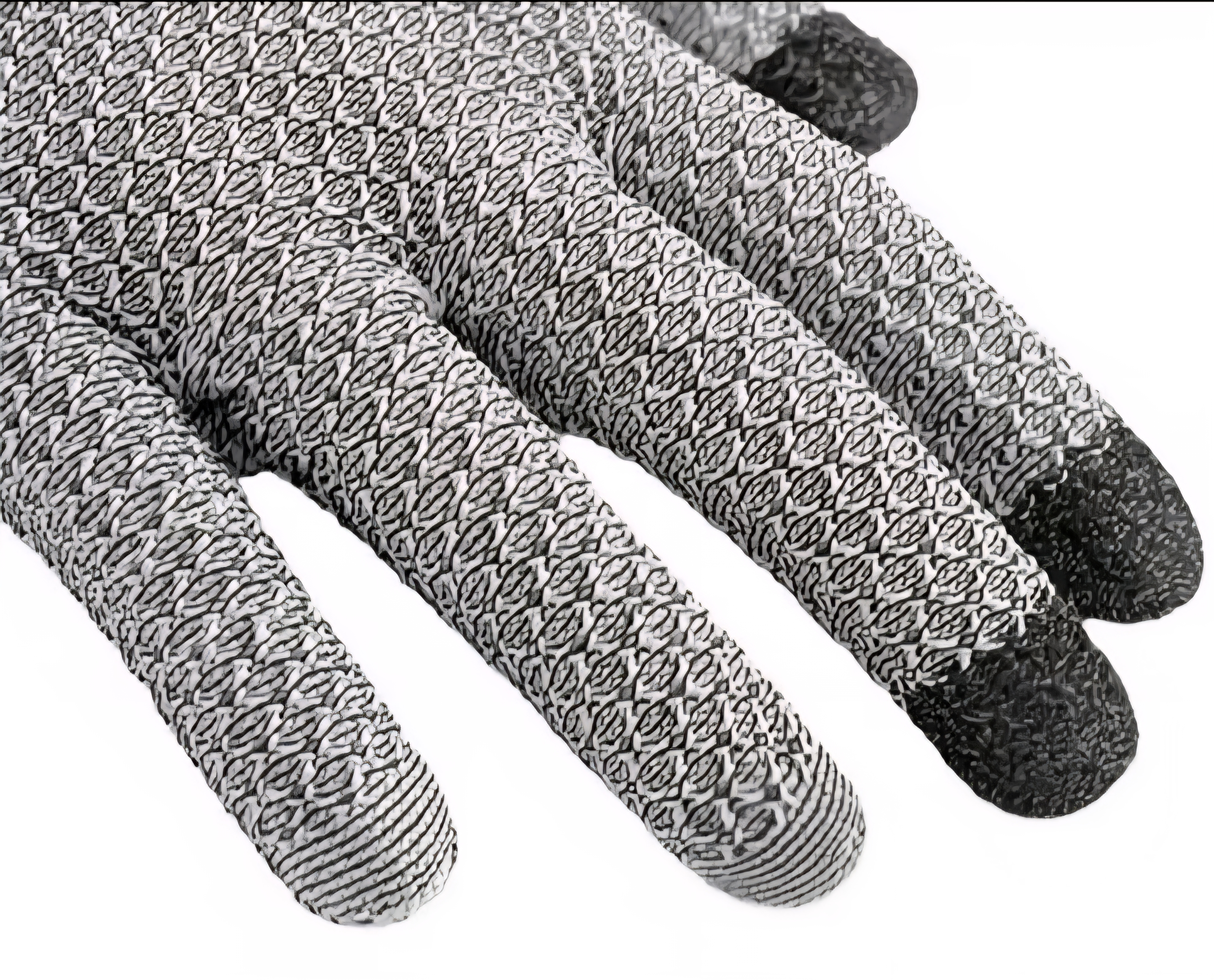 Level 5 Cut-Resistant Butcher Gloves - Food Grade Touchscreen Gray 2