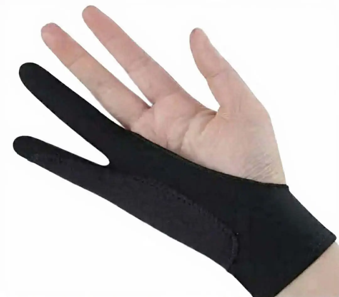 Two-Finger Digital Art Drawing Gloves