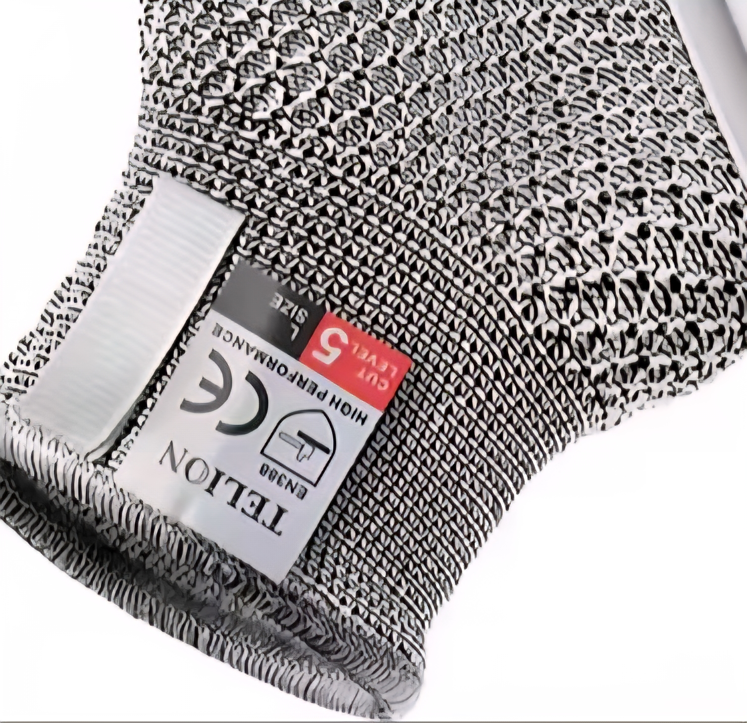 Level 5 Cut-Resistant Butcher Gloves - Food Grade Touchscreen Gray 1