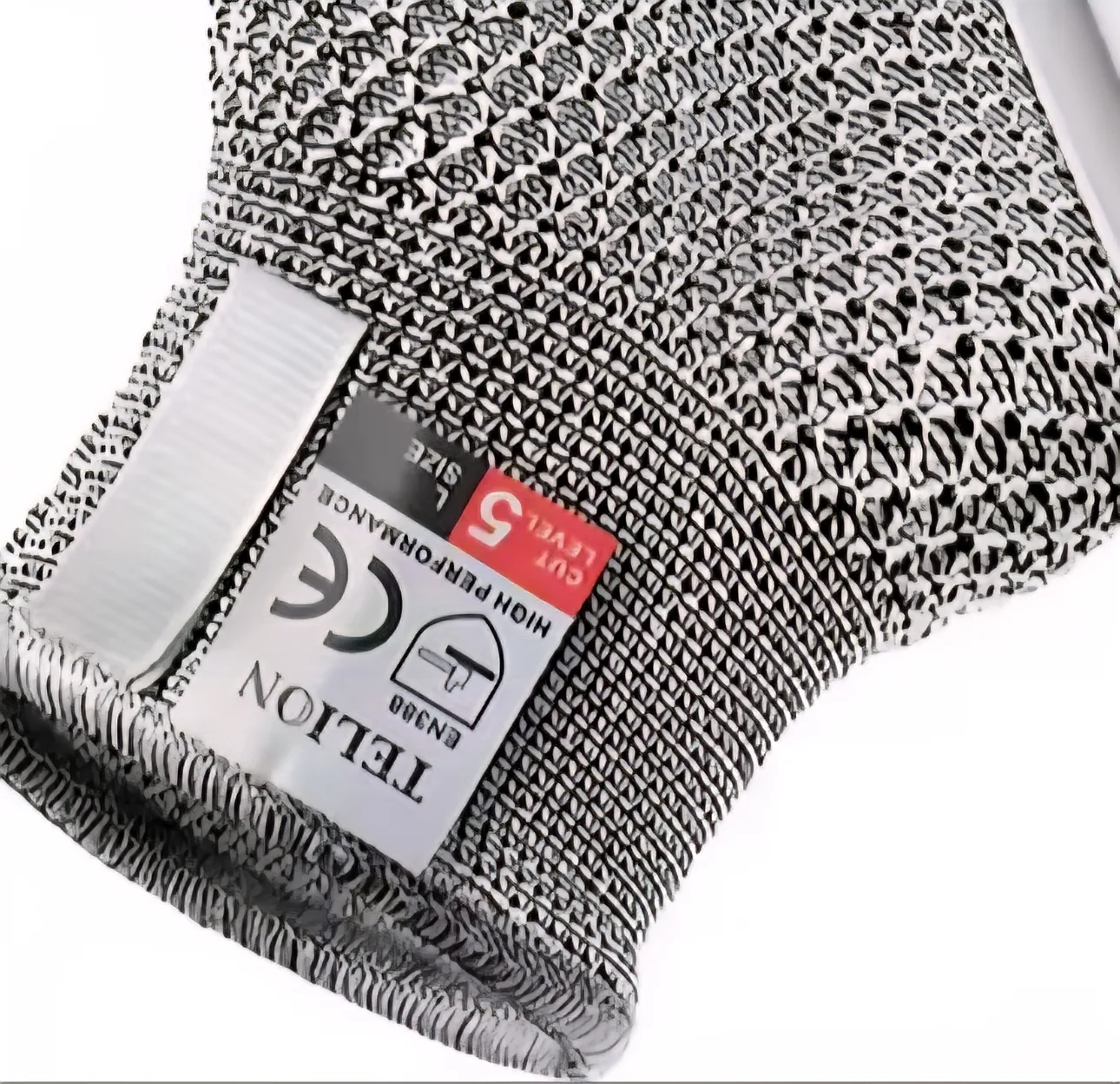Level 5 Cut-Resistant Butcher Gloves - Food Grade Touchscreen Gray 1